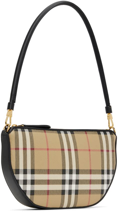 burberry beige check olympia pouch|Burberry Limited.